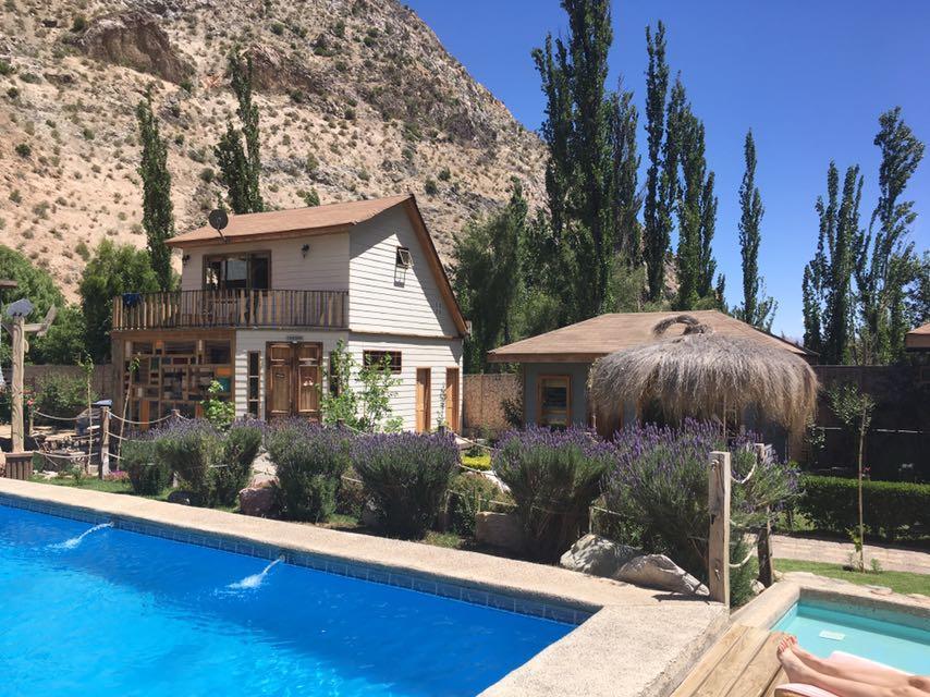 Hotel Faro Del Valle Pisco Elqui Bagian luar foto